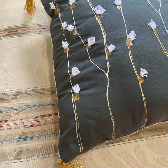 Handmade Embroidered Pillow - Picture 7 of 10